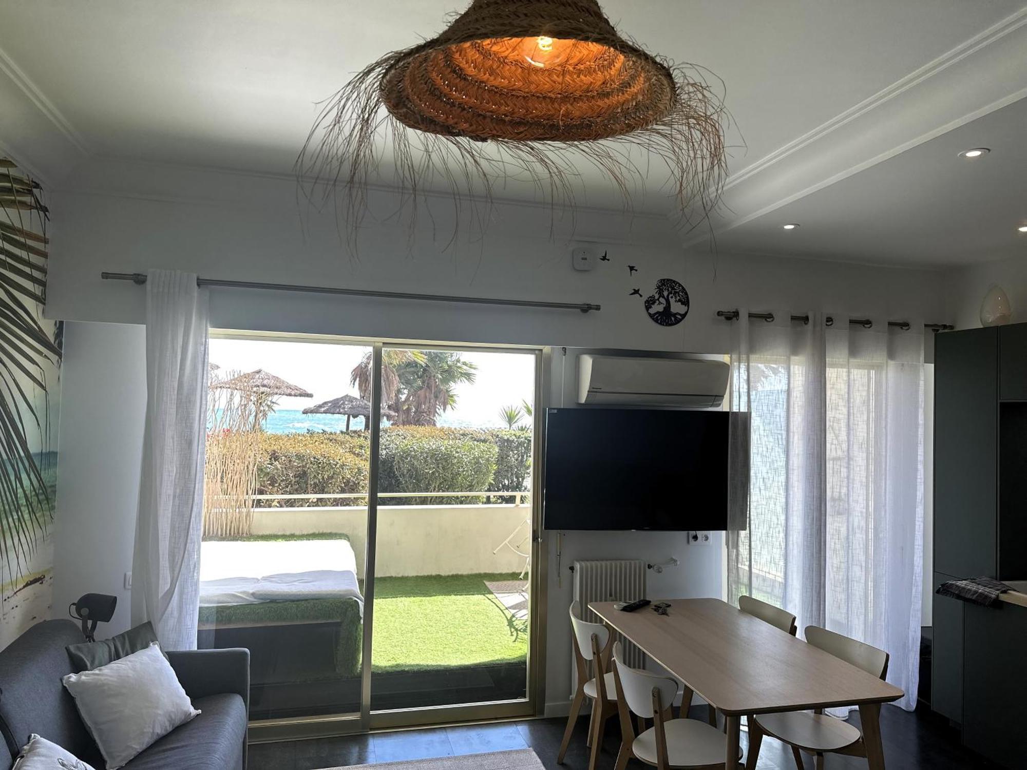Studio Front De Mer A 10Metres De La Plage ヴィルヌーヴ・ルベ エクステリア 写真