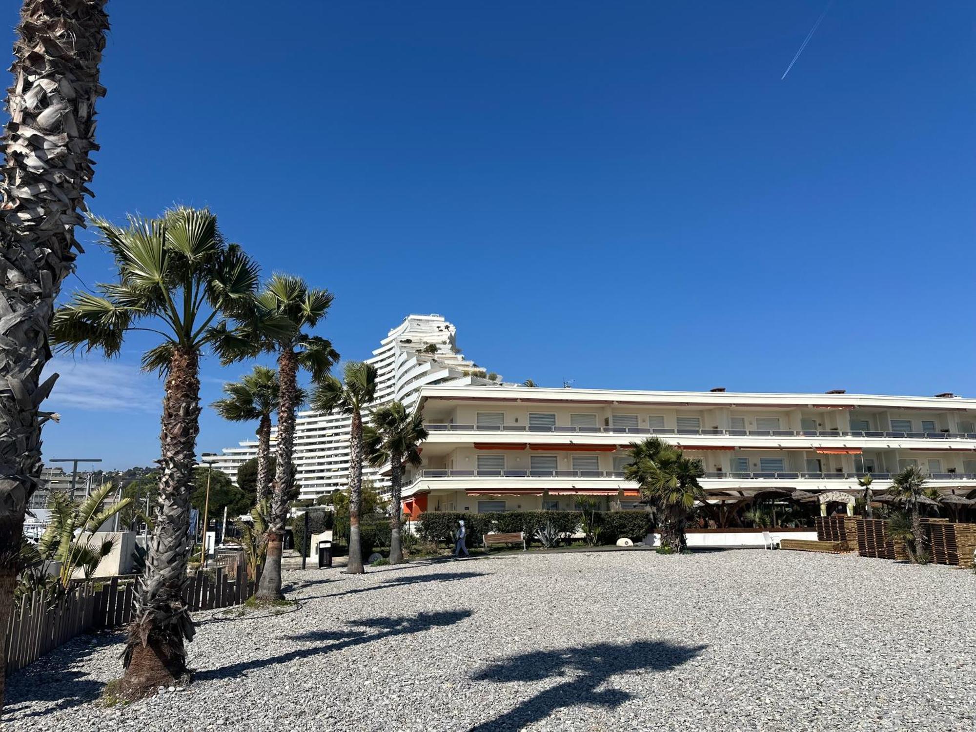 Studio Front De Mer A 10Metres De La Plage ヴィルヌーヴ・ルベ エクステリア 写真